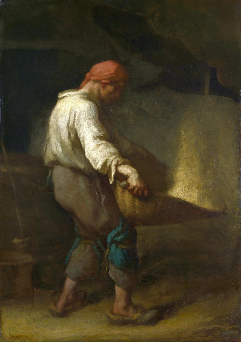 Włóczka - Jean-François Millet
