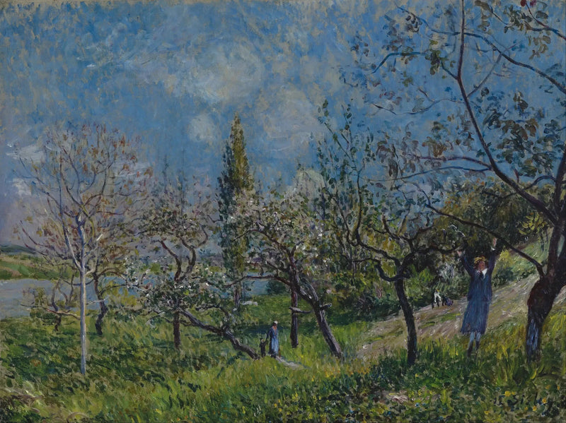 Sad wiosną, Autor - Alfred Sisley