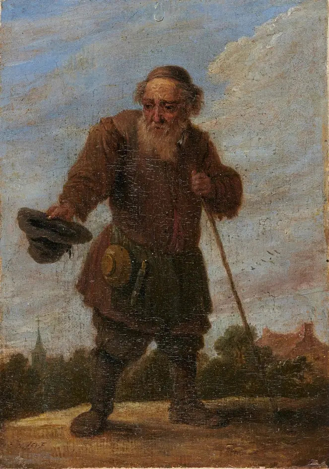 Stary żebrak - David Teniers Młodszy