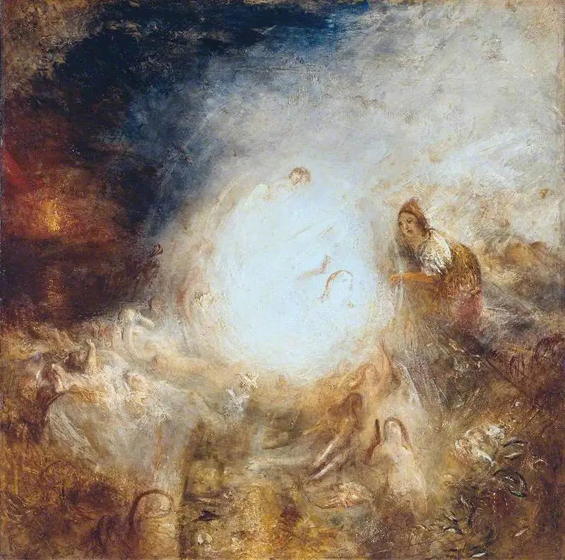 Undina wręczająca pierścień Massaniellowi, rybakowi z Neapolu - J. M. W. Turner