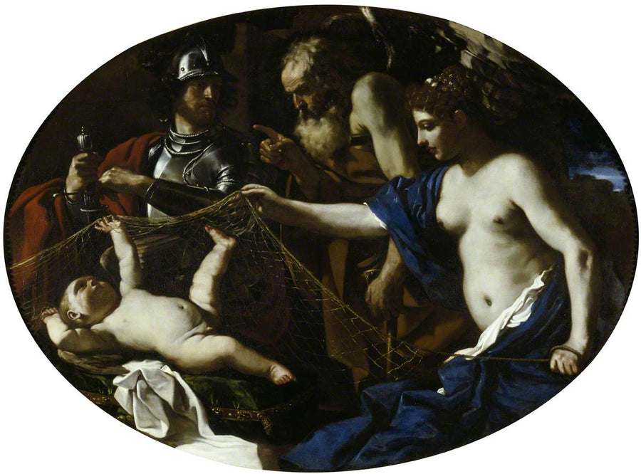Alegorii z Wenus, Mars, Kupidynem i Czasem - Guercino