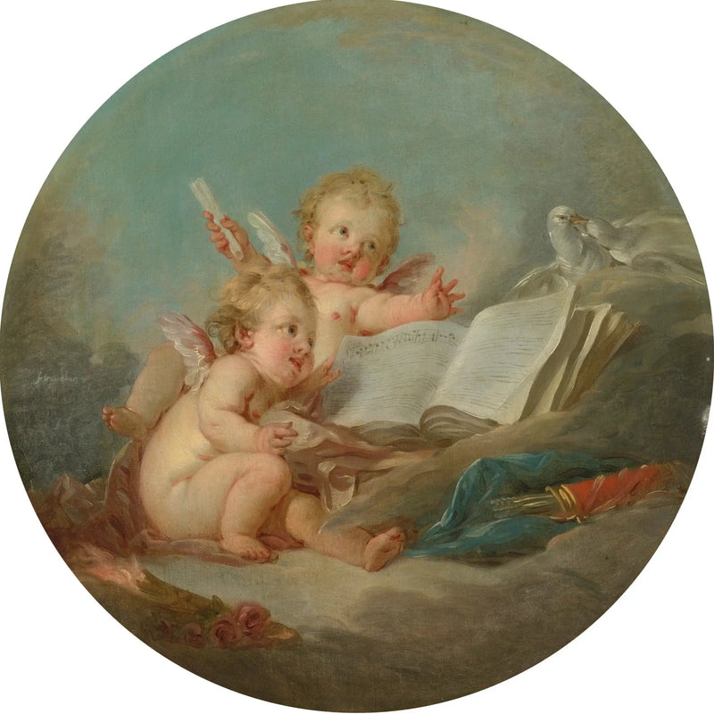 Allegoria muzyki - François Boucher
