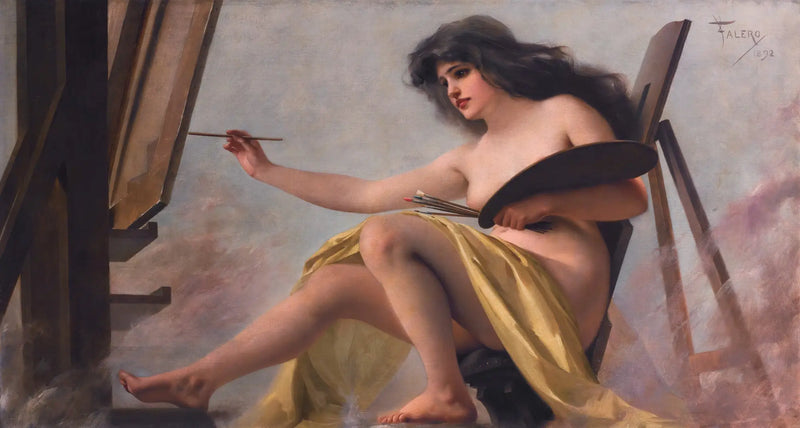 Alegoria sztuki - Luis Ricardo Falero
