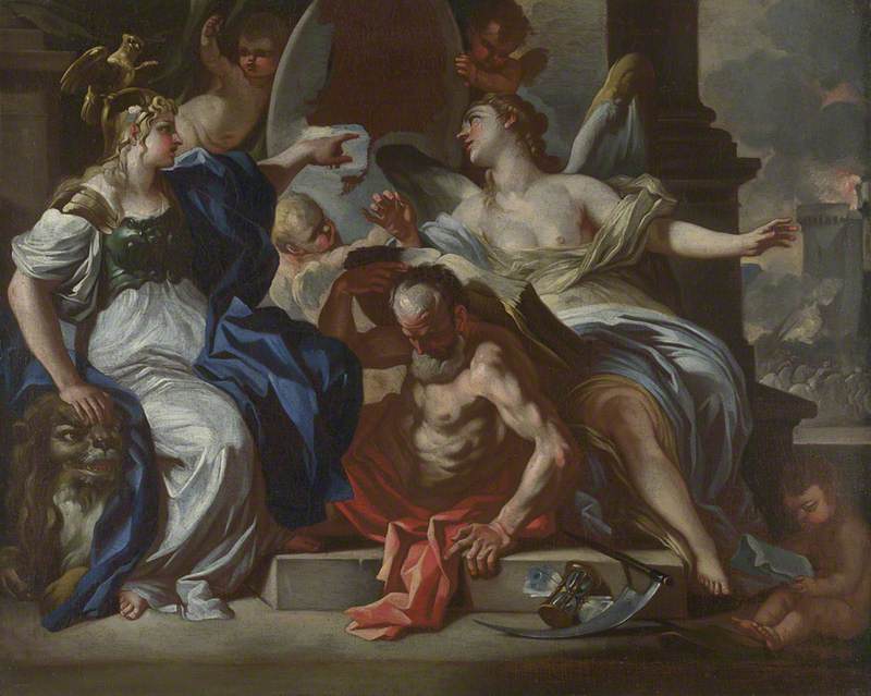 Aleksandria Ludwika XIV - Francesco Solimena
