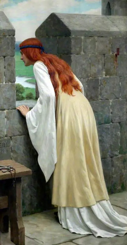 Przybycie - Edmund Blair Leighton