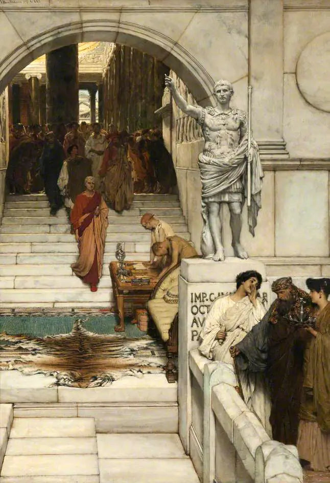 Publiczność u Agrypy - Lawrence Alma-Tadema