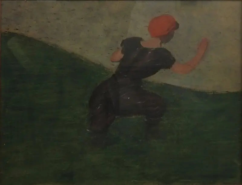 Kąpiąca się w Étretat - Félix Vallotton