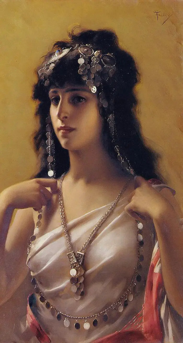 Orientalna piękność - Luis Ricardo Falero