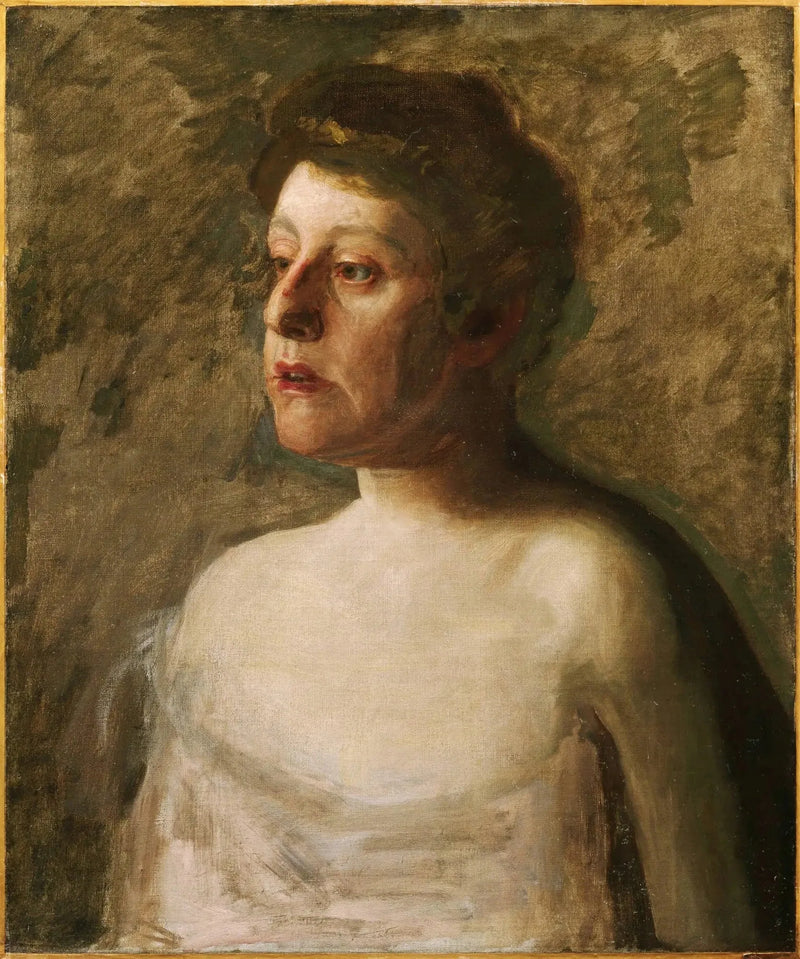 Śpiewaczka (pani W.H. Bowden) - Thomas Eakins