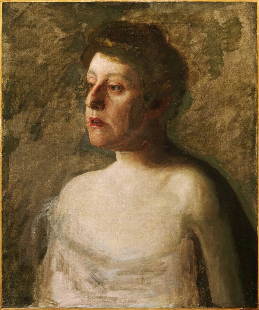 Śpiewaczka (pani W.H. Bowden) - Thomas Eakins