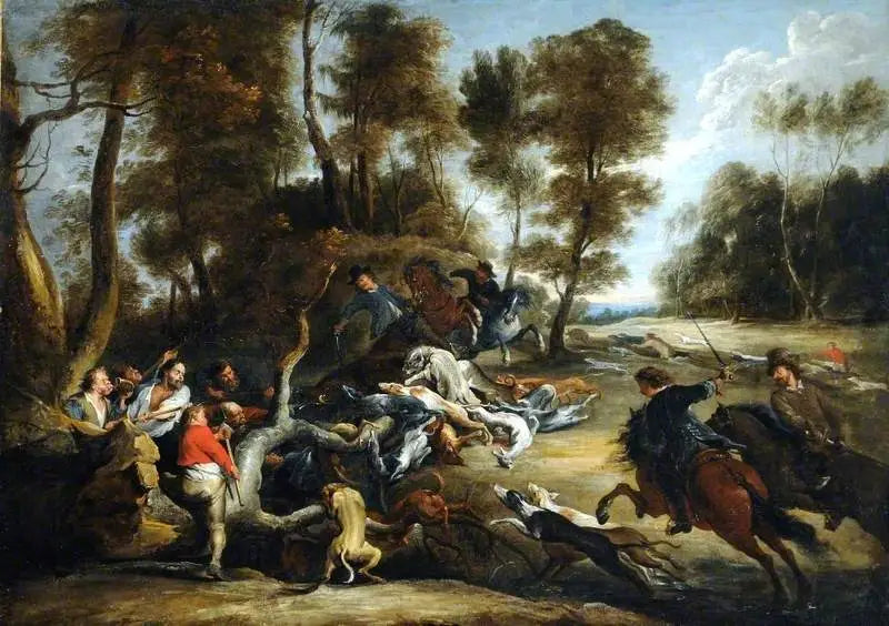 Polowanie na dzika - Peter Paul Rubens