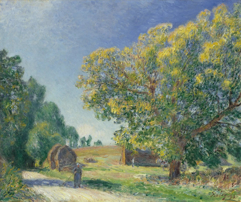 Leśna polana - Alfred Sisley