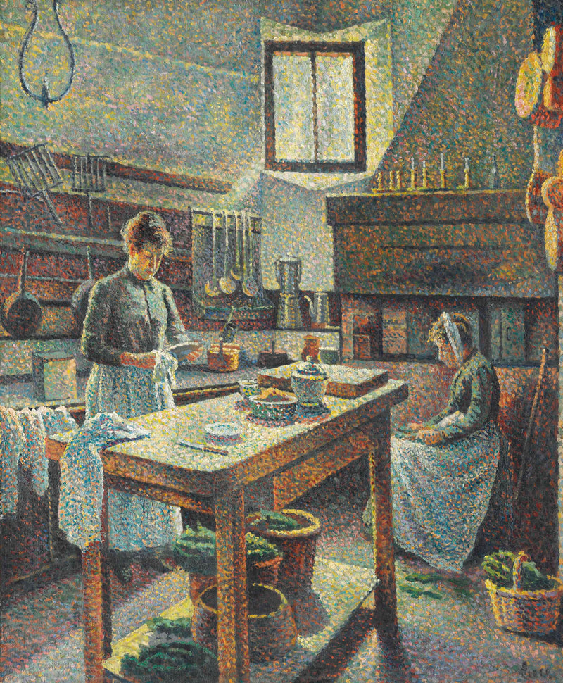 Kuchnia - Maximilien Luce