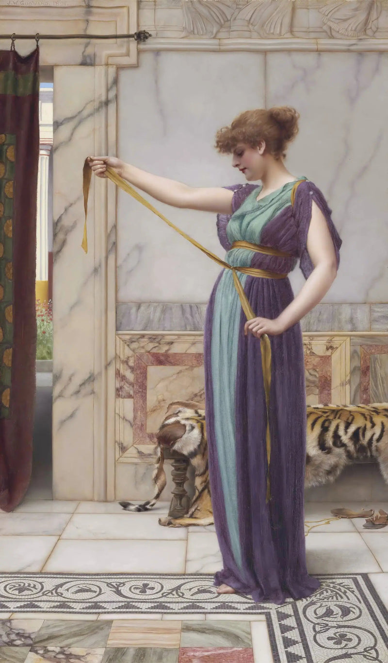 Pompéjska dama - John William Godward