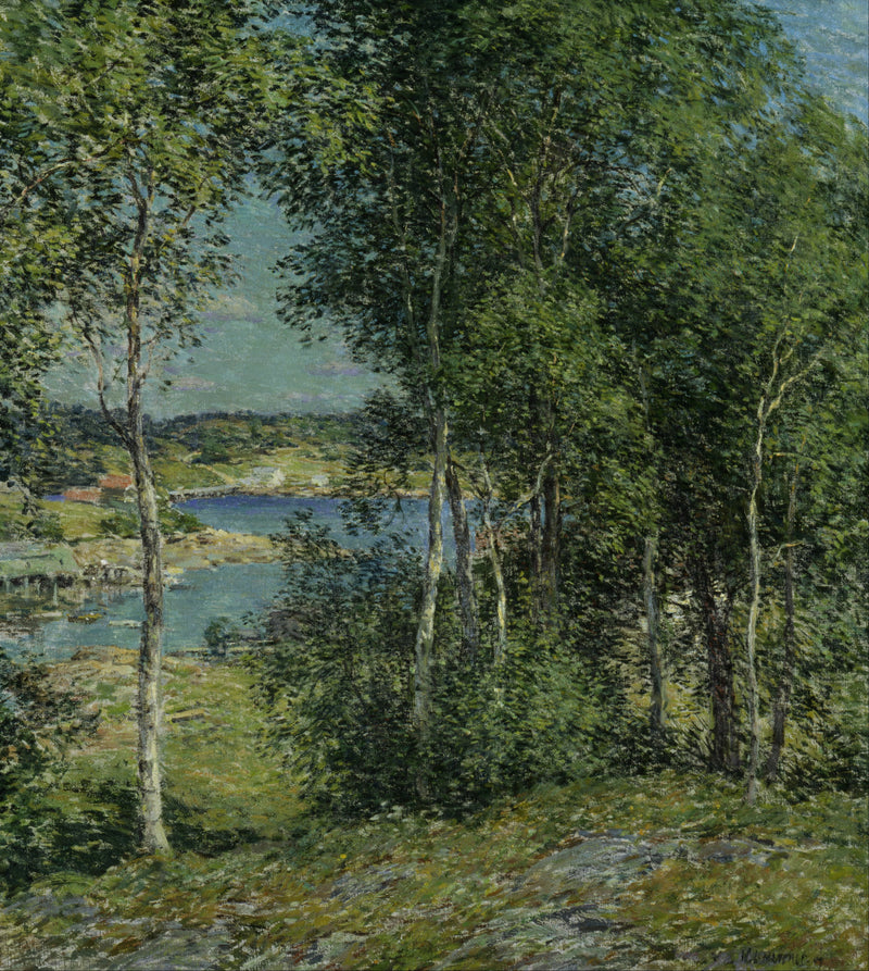 Rodzina brzóz - Willard Metcalf