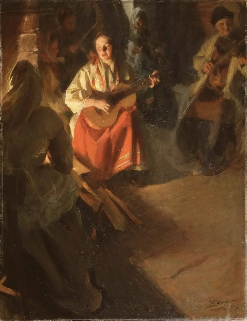 Rodzina muzyków - Anders Zorn