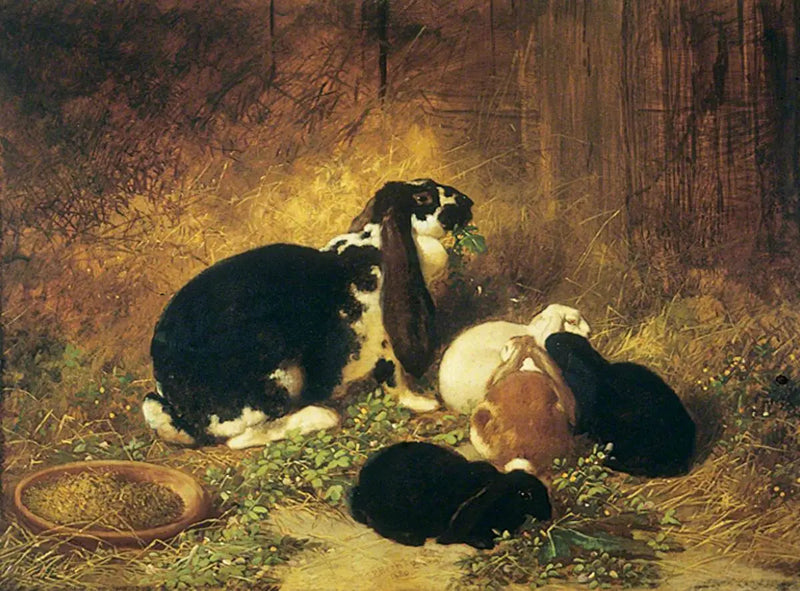 Szczęśliwa rodzina - John Frederick Herring, Sr.