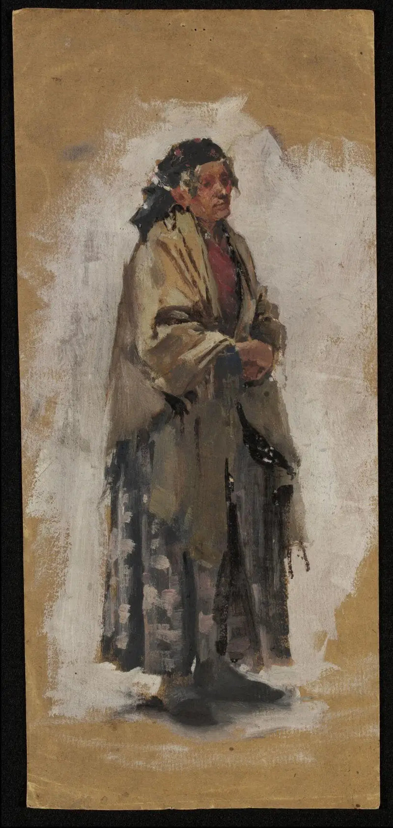 Starsza kobieta - Luke Fildes