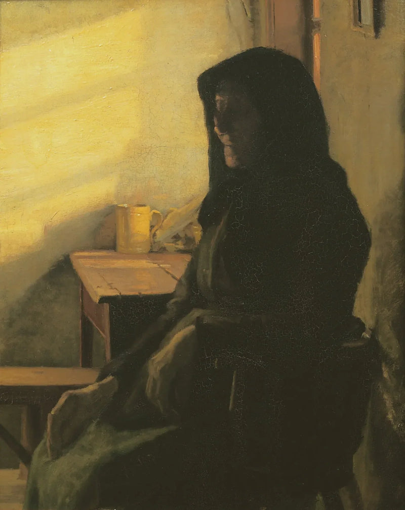 Ślepa kobieta w swoim pokoju - Anna Ancher