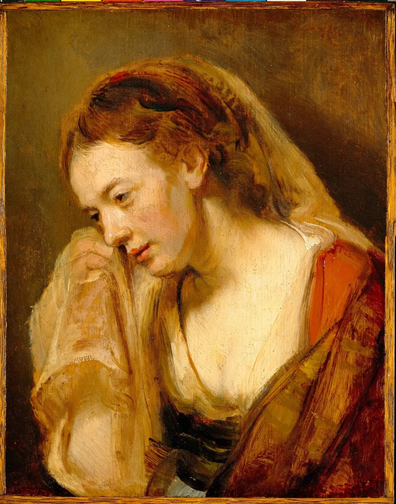 Kobieta płacząca - Rembrandt