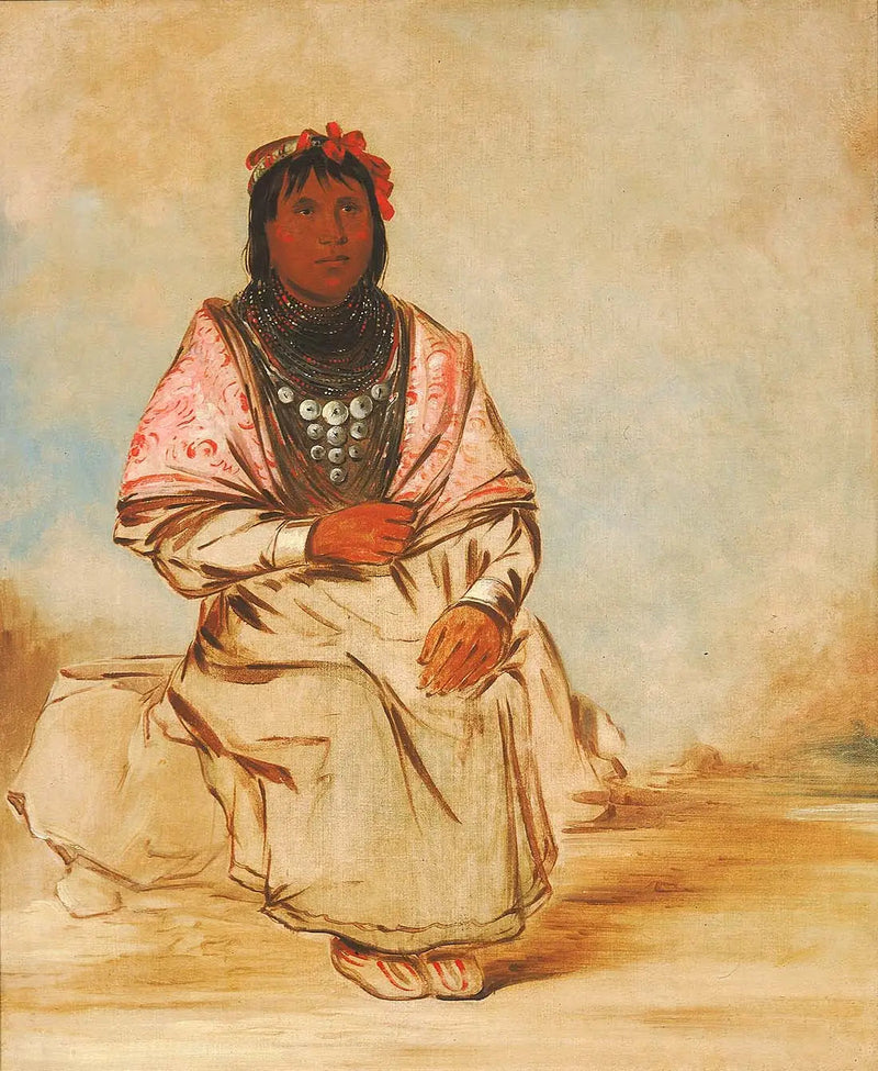 Kobieta Seminola - George Catlin