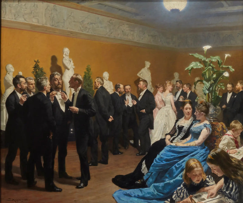 Impreza w Glyptoteket - Peder Severin Krøyer