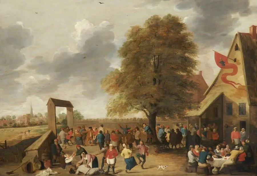 Impreza wiejska - David Teniers Młodszy