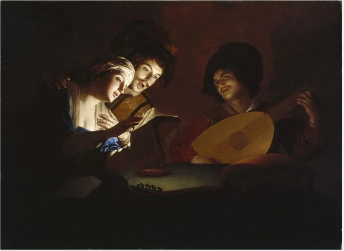 Impreza muzyczna - Gerrit van Honthorst