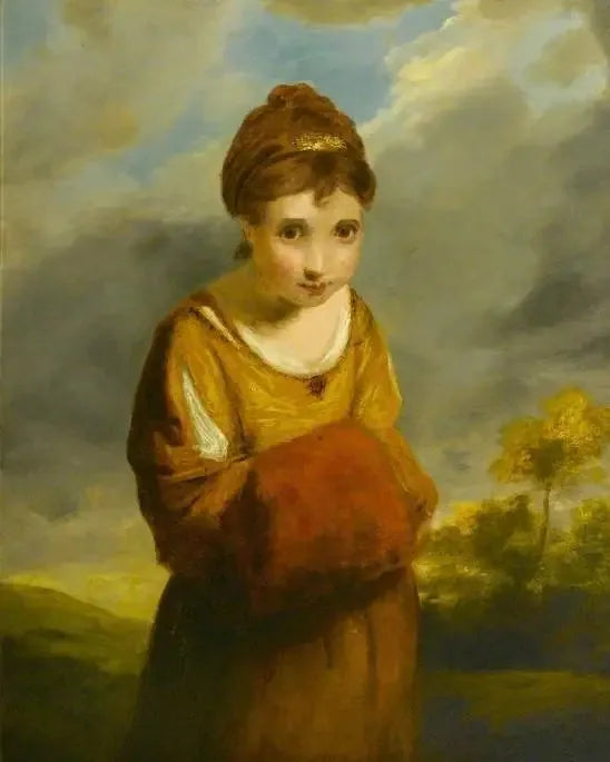 Dziewczyna z truskawkami - Joshua Reynolds