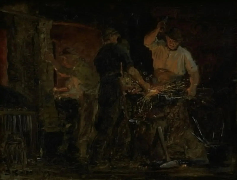 Kuźnia w Hornbæk - Peder Severin Krøyer