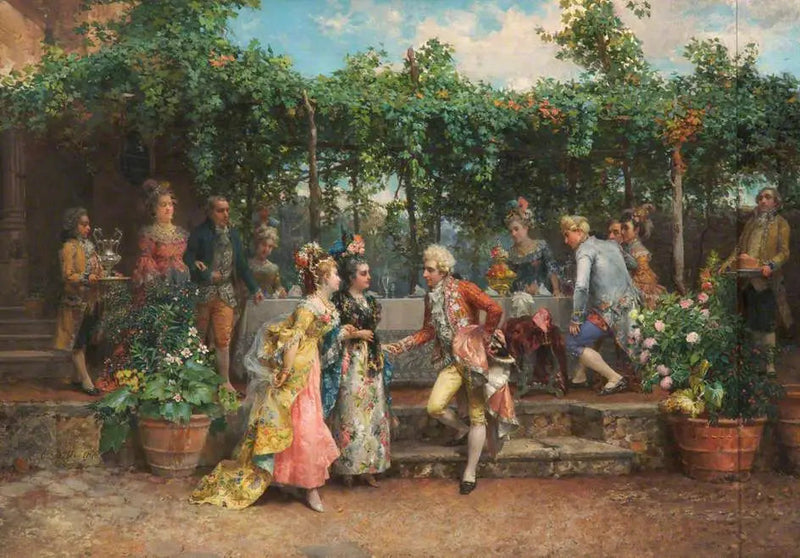 Ogród na przyjęciu - Cesare Augusto Detti
