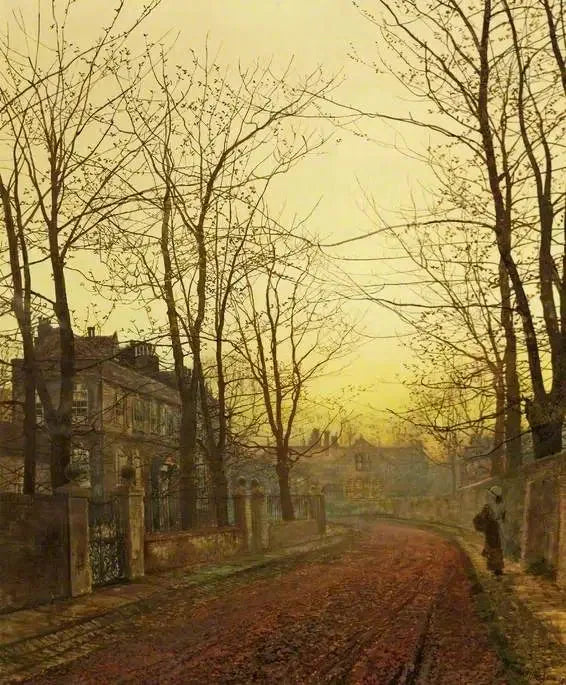 Jesienna idylla - John Atkinson Grimshaw