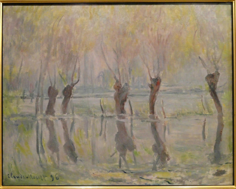 Powódź w Giverny - Claude Monet