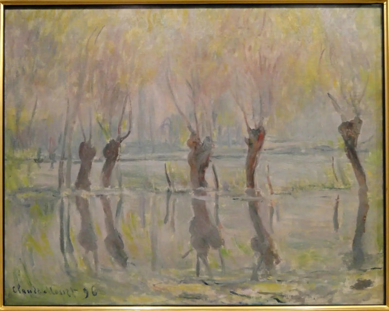 Powódź w Giverny - Claude Monet