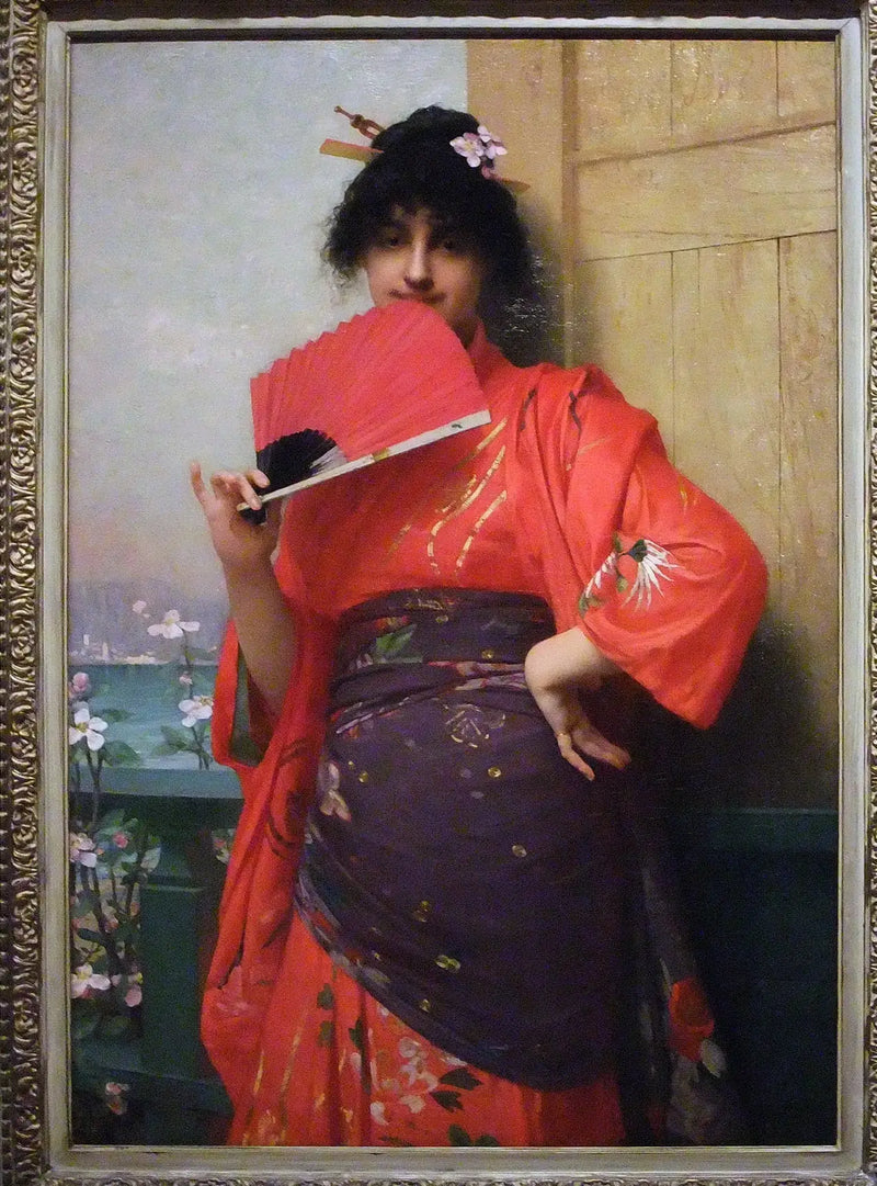 Japońska kobieta - Jules Lefebvre