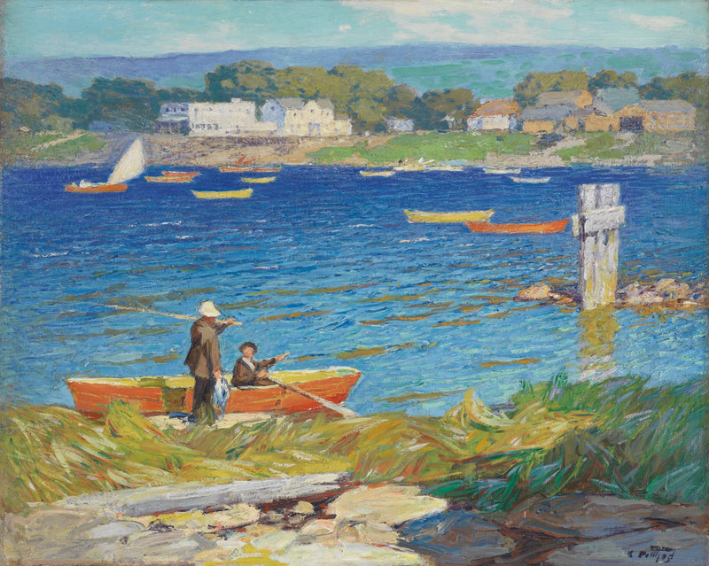 Dzień wędkowania - Edward Henry Potthast
