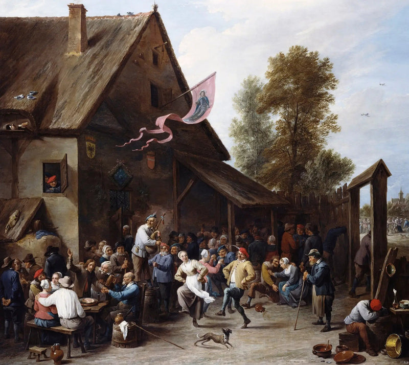 Kermessa w dniu św. Jerzego - David Teniers Młodszy