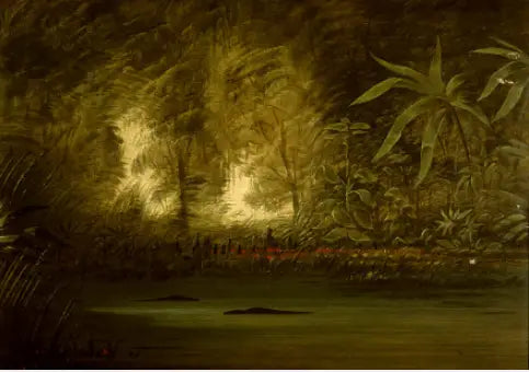 Laguna z Górnej Amazonii - George Catlin