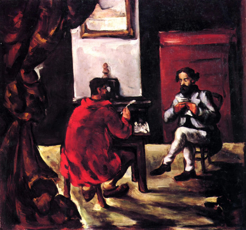 Czytanie Paula Alexisa u Zoli - Paul Cézanne