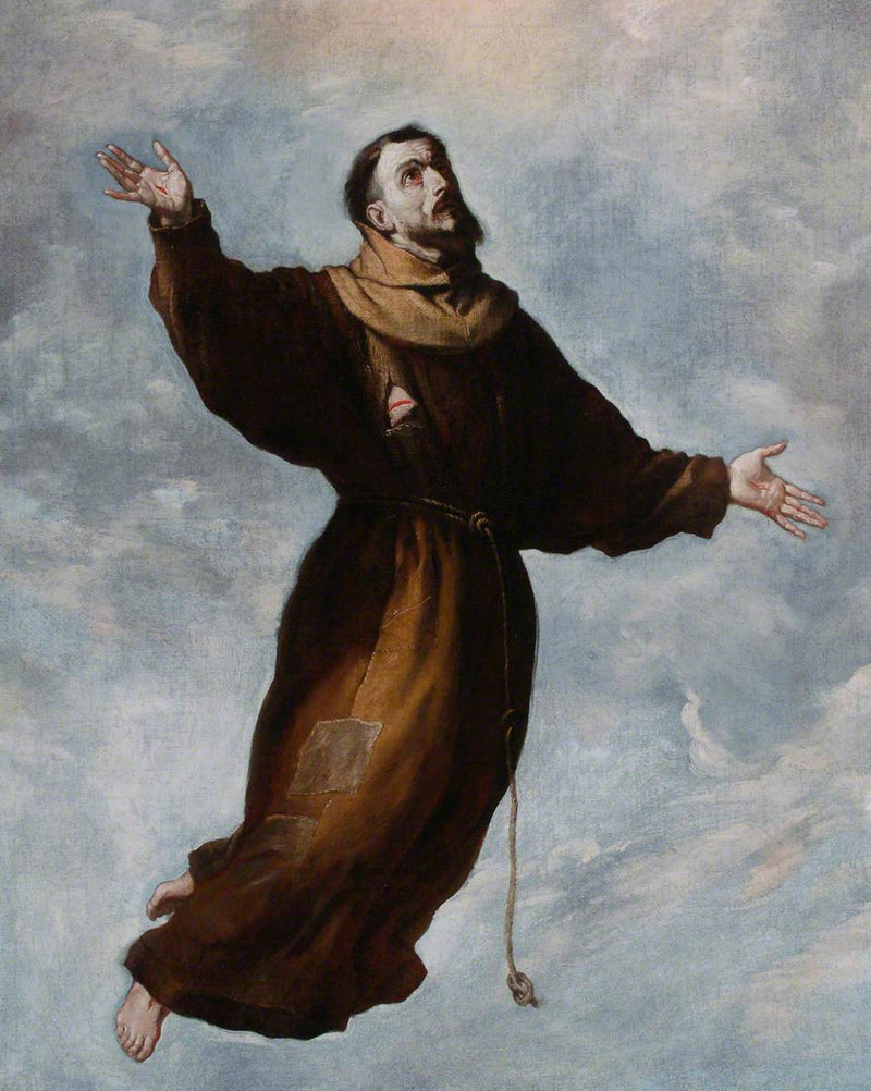 Uniesienie świętego Franciszka - Jusepe de Ribera