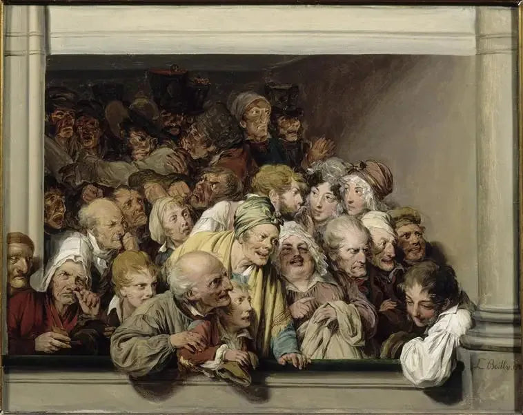 Próba, jeden dzień darmowego spektaklu - Louis-Léopold Boilly