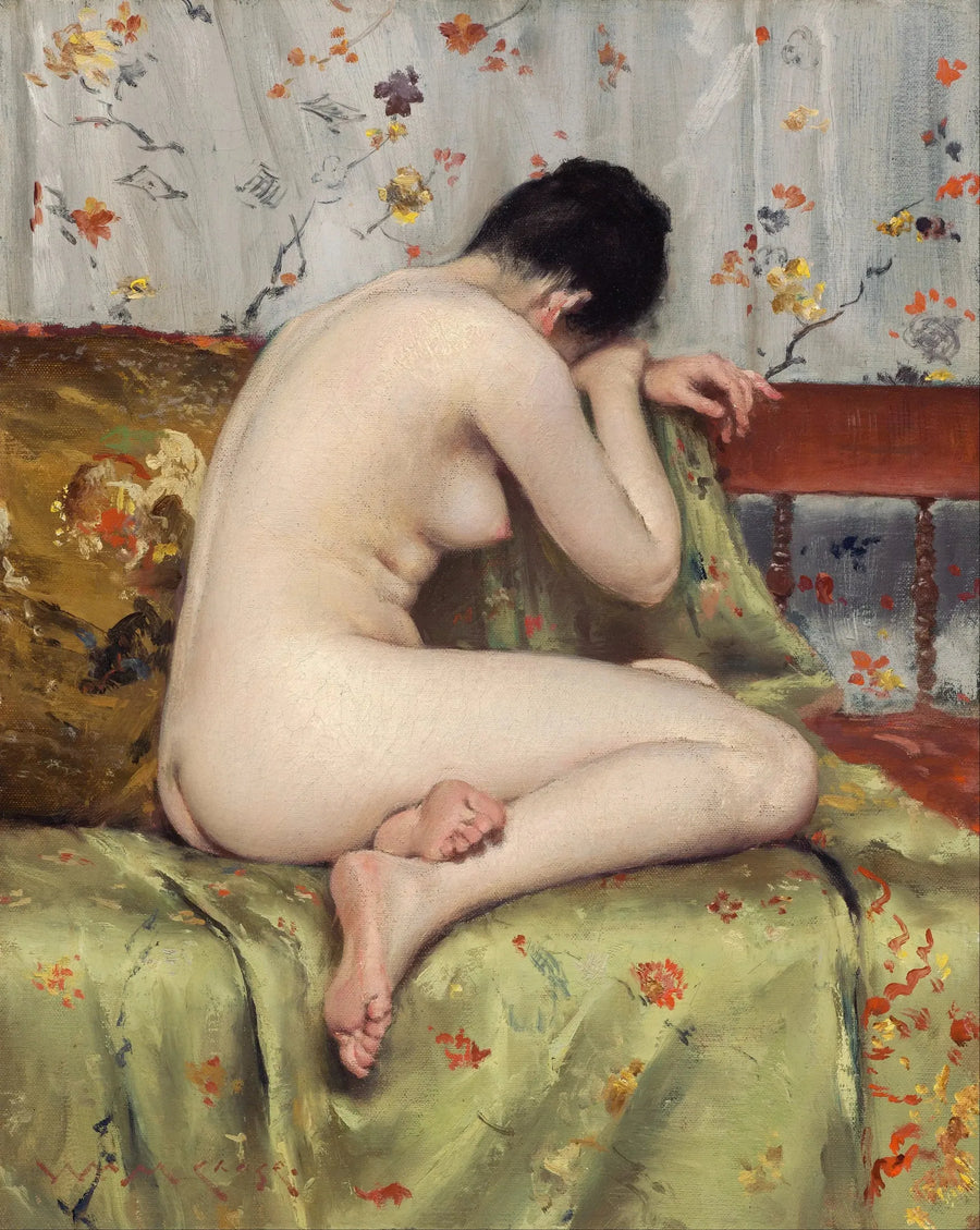 Nowoczesna Madeleine - William Merritt Chase