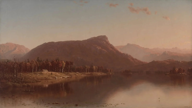 Dom w naturze - Sanford Robinson Gifford