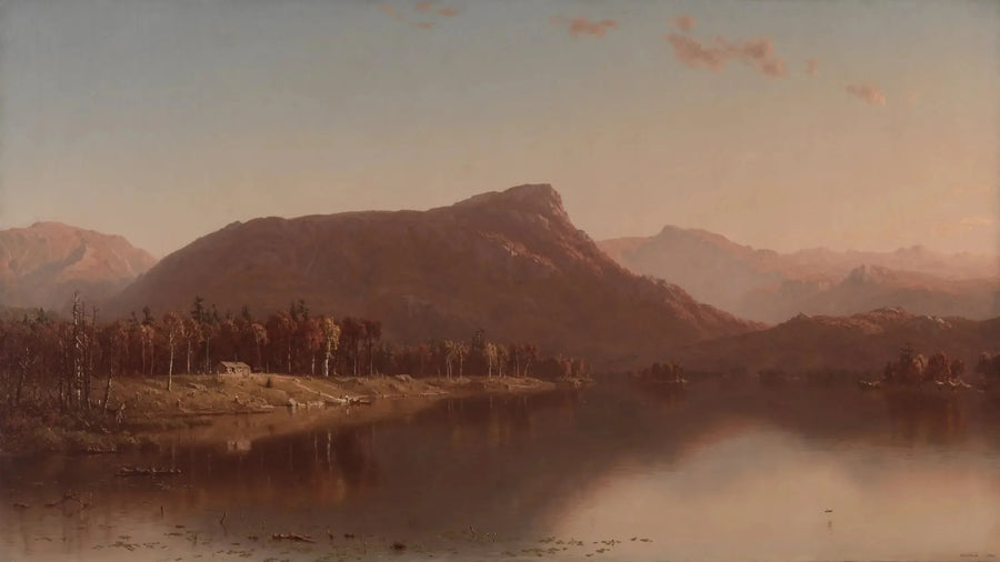 Dom w naturze - Sanford Robinson Gifford