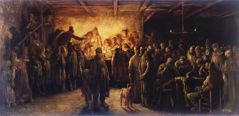 Dom biedaków - Gustave Doré