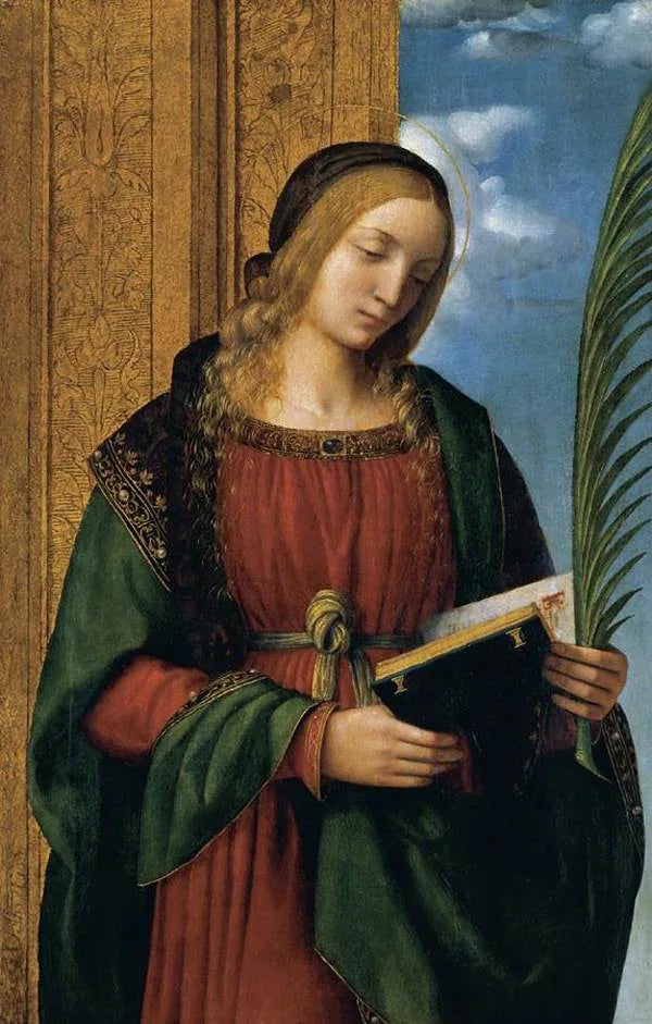 Męczennica - Bernardino Luini