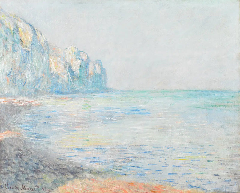 Mglisty poranek w Pourville - Claude Monet
