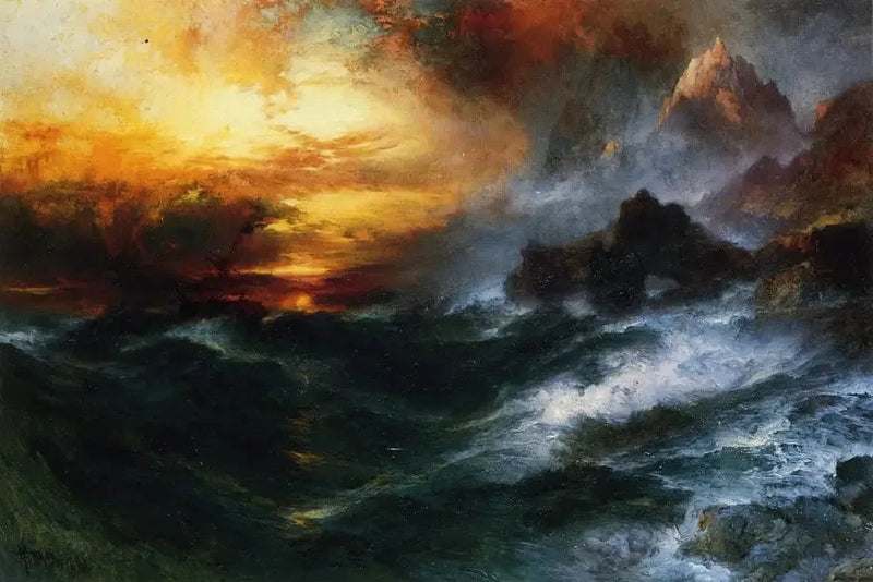 Góra magnesów - Thomas Moran