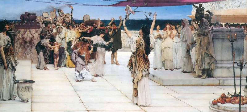 Ofiara dla Bachusa - Lawrence Alma-Tadema