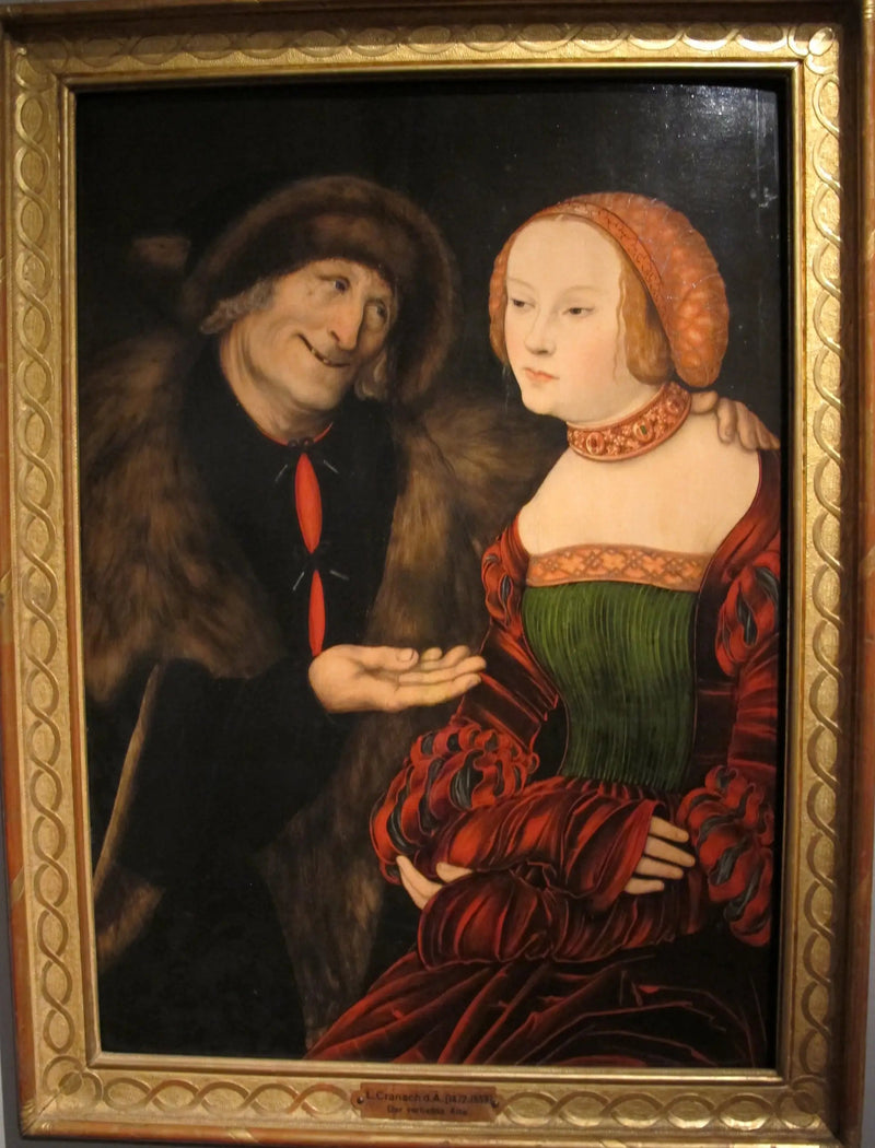 Niepasująca para - Lucas Cranach Starszy